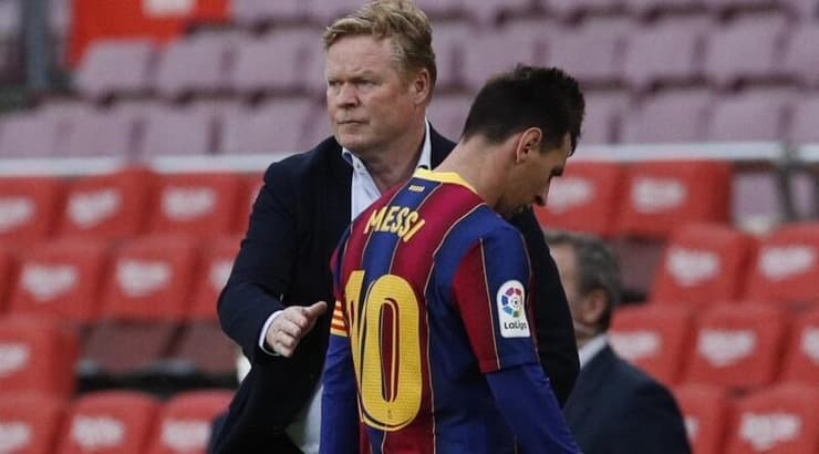 לא מבין את העזיבה של מסי. קומאן עם הפרעוש (רויטרס) לא מבין את העזיבה של מסי. קומאן עם הפרעוש