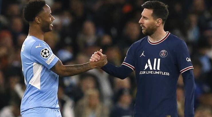 ליאו מסי וראחים סטרלינג