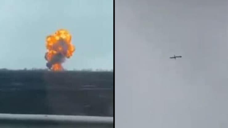אוקראינה: הפצצה רוסית בנמל התעופה ויניצה