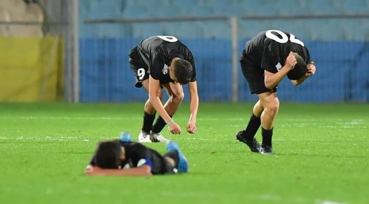 שחקני הפועל כפ"ס מאוכזבים