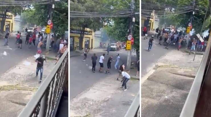 המהומות בין האוהדים בברזיל