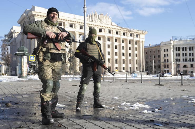 כוחות צבא אוקראינים בחרקוב