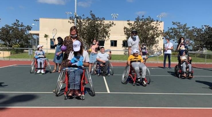 תוכנית ספיישל טניס (צילום: אלעד רוט) תוכנית ספיישל טניס