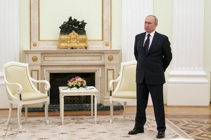 נשיא רוסיה ולדימיר פוטין פגישה עם נשיא בלארוס אלכסנדר לוקשנקו