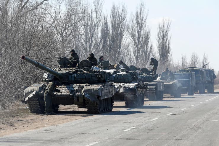 כוחות של צבא רוסיה באזור דונייצק
