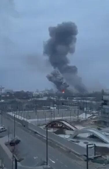 אוקראינה קייב הפגזת מפעל אנטונוב מלחמה עם רוסיה