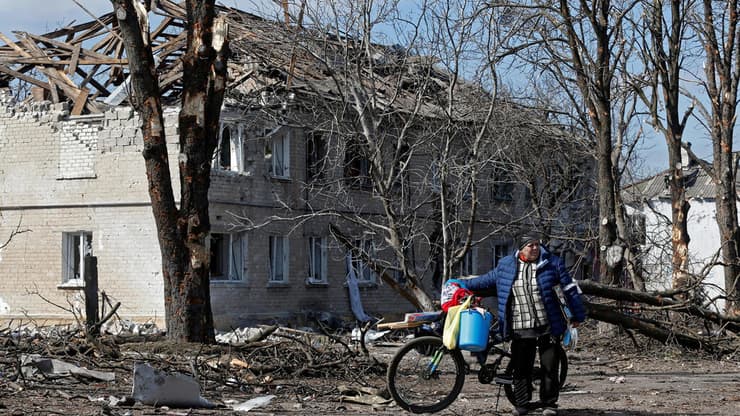 הרס במחוז דונייצק