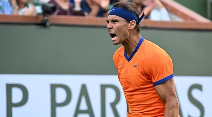 רפאל נדאל חוגג (רויטרס) רפאל נדאל חוגג