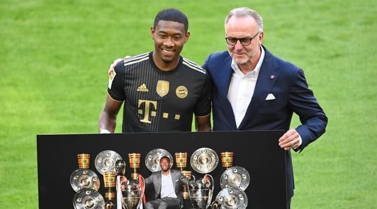 דויד אלאבה עם קרל היינץ רומיניגה