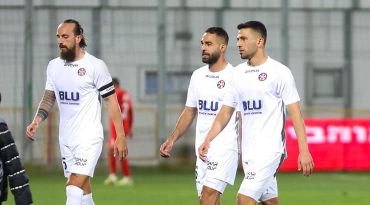 שחקני הפועל נוף הגליל מאוכזבים (שחר גרוס) שחקני הפועל נוף הגליל מאוכזבים