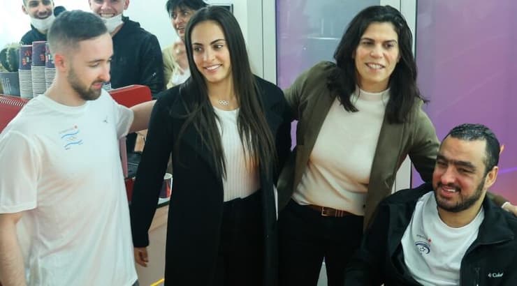 איאד שלבי, יעל ארד, לינוי אשרם וארטיום דולגופיאט (שחר גרוס) איאד שלבי, יעל ארד, לינוי אשרם וארטיום דולגופיאט