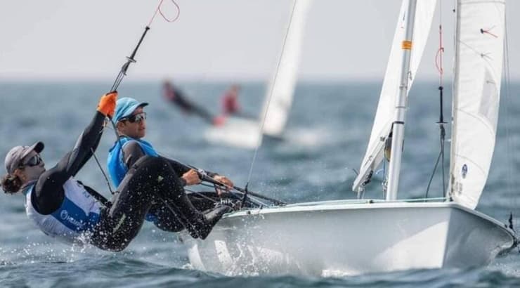 טל שדה ונועה לסרי (איגוד השייט בישראל) טל שדה ונועה לסרי