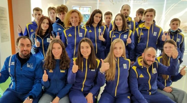 המשלחת האוקראינית בישראל (באדיבות הוועד האולימפי בישראל) המשלחת האוקראינית בישראל