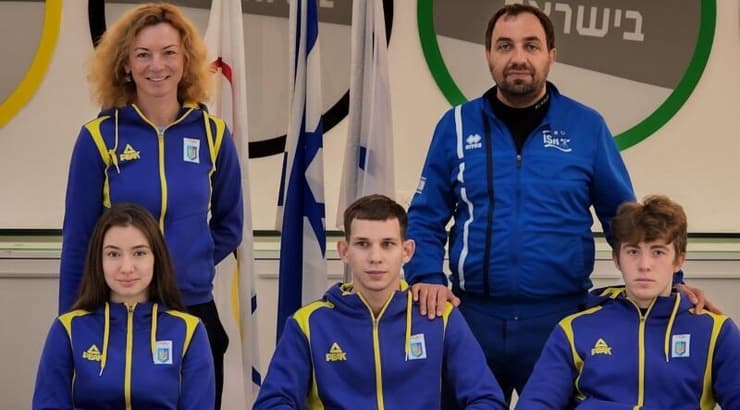 סייפים אוקראינים (באדיבות הוועד האולימפי בישראל) סייפים אוקראינים