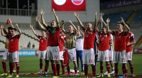 שחקני נבחרת רוסיה (רויטרס) שחקני נבחרת רוסיה