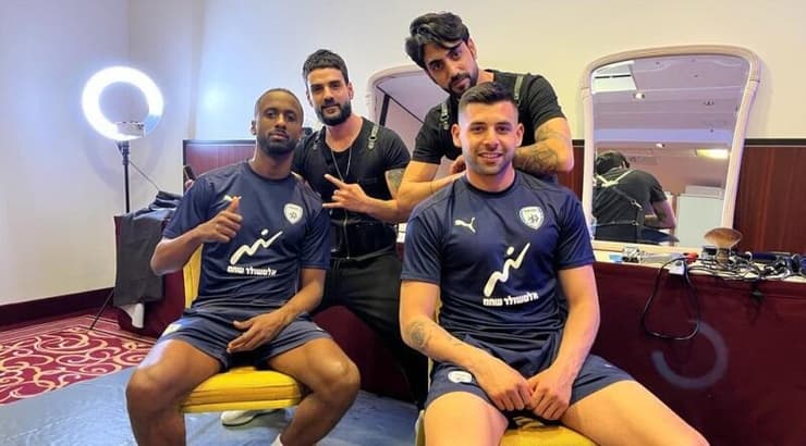 תאי בריבו ואלי דסה עם שניר ומאיר אהרון (צילום: באדיבות אור גפן יחסי ציבור) תאי בריבו ואלי דסה עם שניר ומאיר אהרון