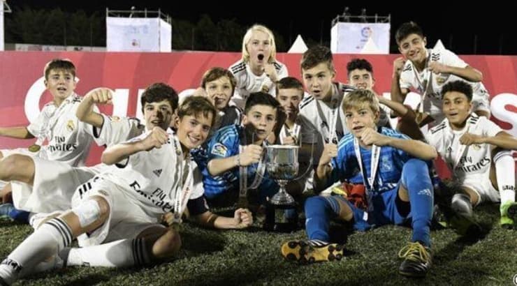 הקבוצה הצעירה של ריאל מדריד (האתר הרשמי של ריאל מדריד) הקבוצה הצעירה של ריאל מדריד