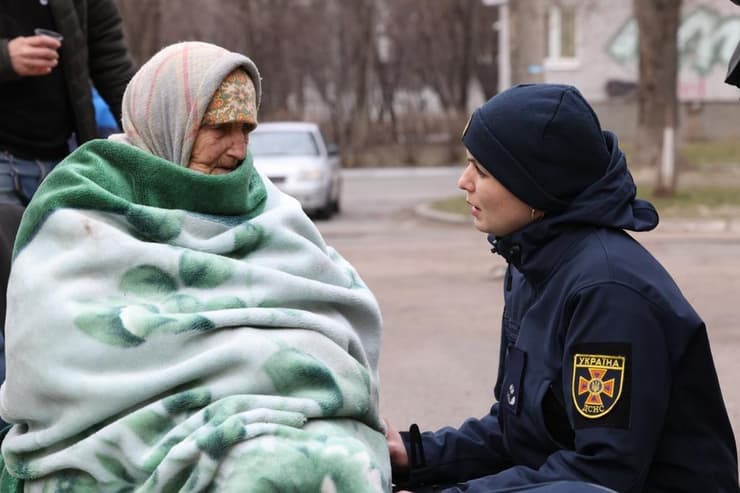 צילום: זיו קורן פינוי פצועים באירפין, תחת אש