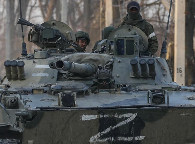 וולנובאחה אוקראינה טנק כוחות של צבא רוסיה מלחמה באירופה משבר פלישה