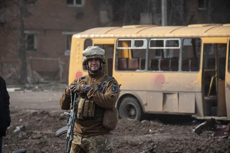 אוקראינה חייל אוקראיני טרוסטיינץ מלחמה רוסיה