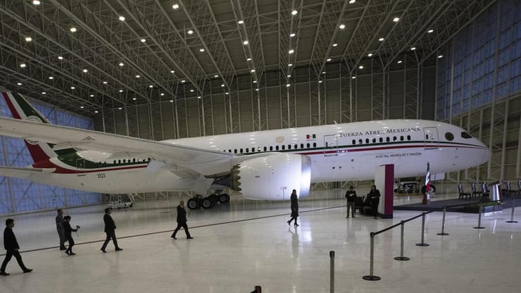 המטוס הנשיאותי של נשיא מקסיקו בואינג 787 המטוס הנשיאותי נשיא מקסיקו אנדרס מנואל לופס אוברדור 