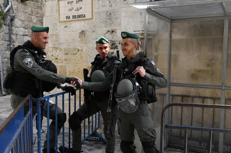 פלוגת מג''ב מתכוננת לקראת המתיחות ברמדאן, העיר העתיקה בירושלים