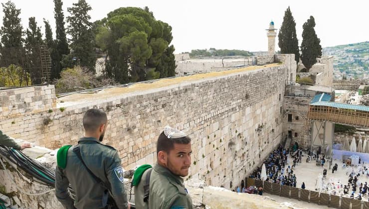פלוגת מג''ב מתכוננת לקראת המתיחות ברמדאן, העיר העתיקה בירושלים