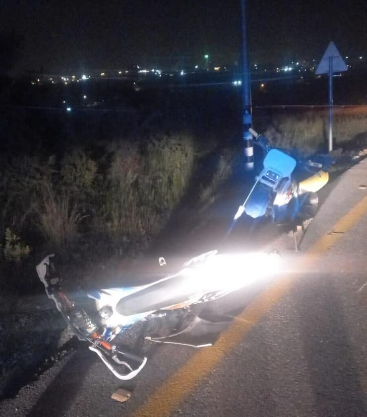 נהג ה פוגע תושב טירה  תאונה אופנוע  פגע וברח ב כביש 5502