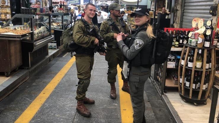 חיילים מתגברים כוננות בירושלים