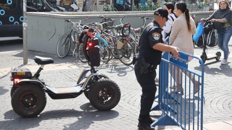 משטרה ברחובות תל אביב
