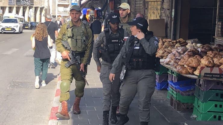 חיילים מתגברים כוננות בירושלים