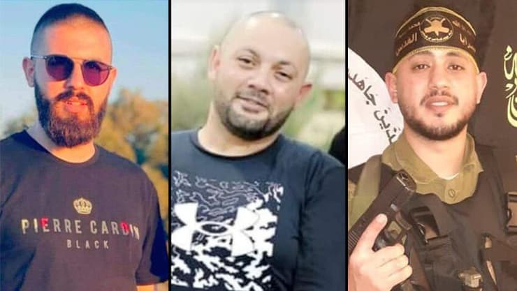 שלושת המחבלים שנהרגו בתקרית הלילה הם אנשי הזרוע הצבאית של גא"פ