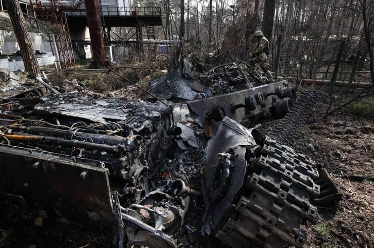 הרס וחורבן באירפין, אוקראינה