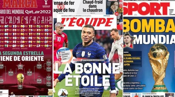 כותרות העיתונים באירופה