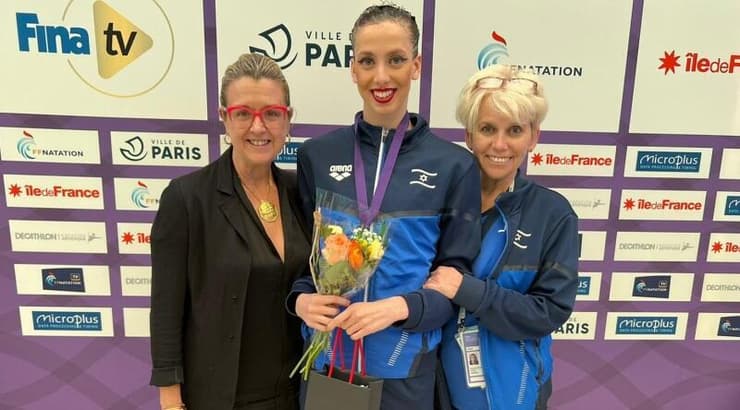 פולינה פריקזצ'יקובה (באדיבת איגוד השחייה) פולינה פריקזצ'יקובה