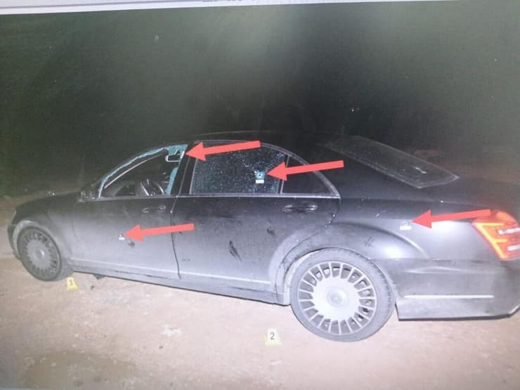 הרכב לאחר היריות