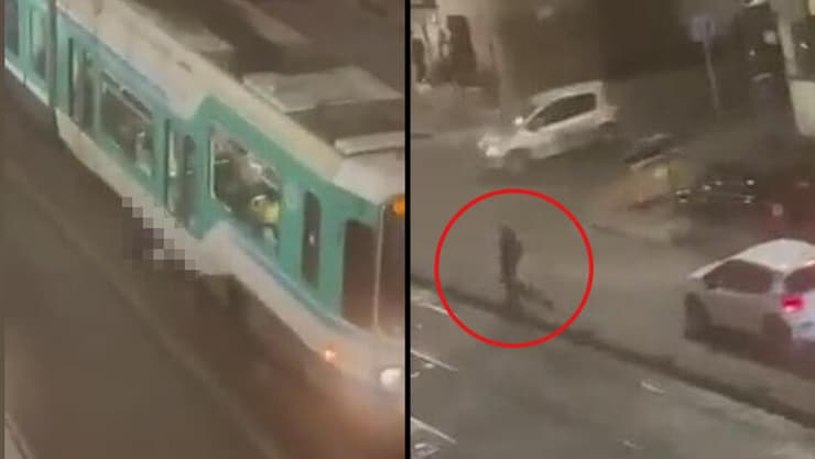 תיעוד מרגעי התקיפה