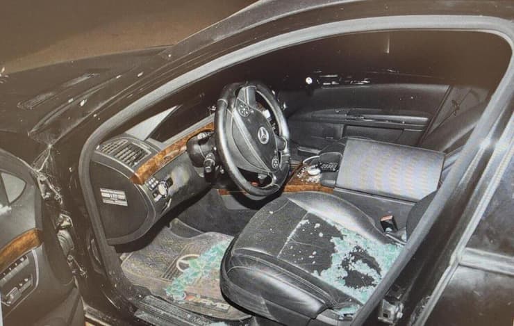 הרכב לאחר היריות