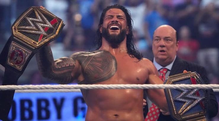 ריינס והחגורות. צחק אחרון (רויטרס) ריינס והחגורות. צחק אחרון