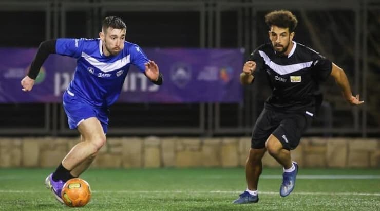 משחק הגמר בין המקסיקני מבאר שבע לעמידר FC מנהריה (איציק בלניצקי) משחק הגמר בין המקסיקני מבאר שבע לעמידר FC מנהריה
