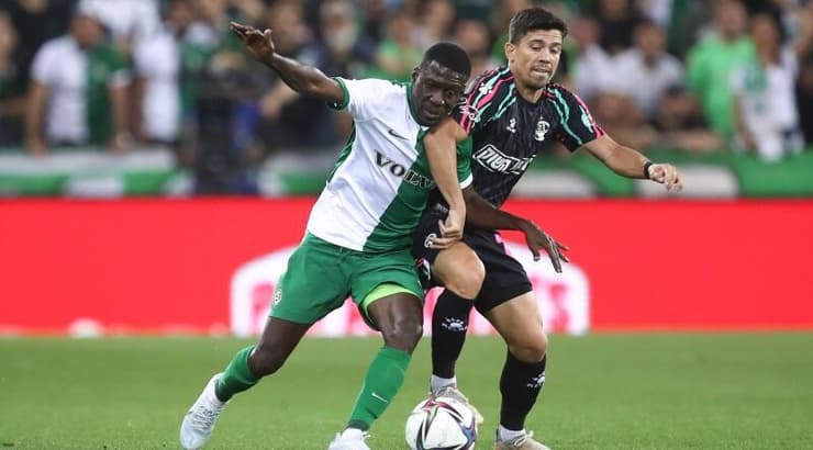 אנדרה מרטינס ועלי מוחמד במאבק (רדאד ג'בארה) אנדרה מרטינס ועלי מוחמד במאבק