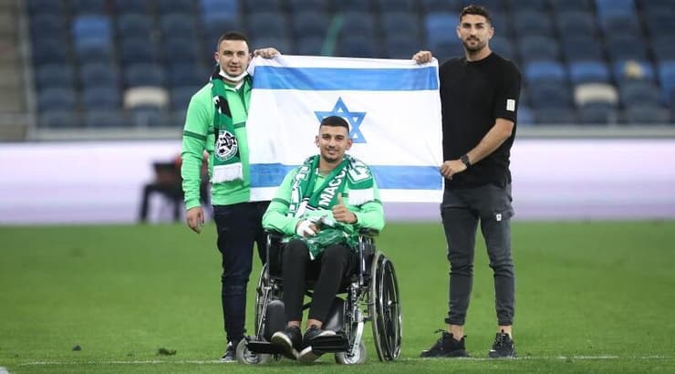 לוחם מג"ב שנפצע בפיגוע בחדרה עם אורי דהן (רדאד ג'בארה) לוחם מג"ב שנפצע בפיגוע בחדרה עם אורי דהן