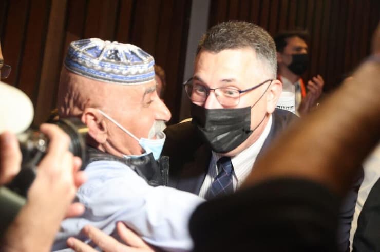 גדעון סער בכנס פעילי מפלגת תקווה חדשה