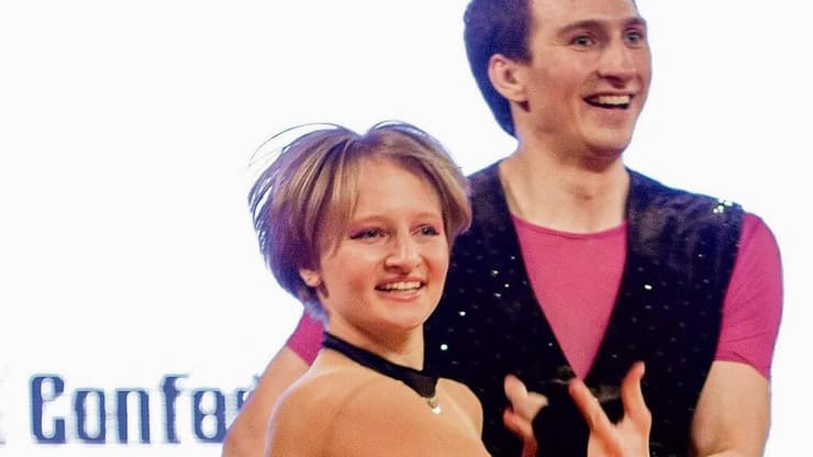 קתרינה טיכונובה בתחרות ריקוד