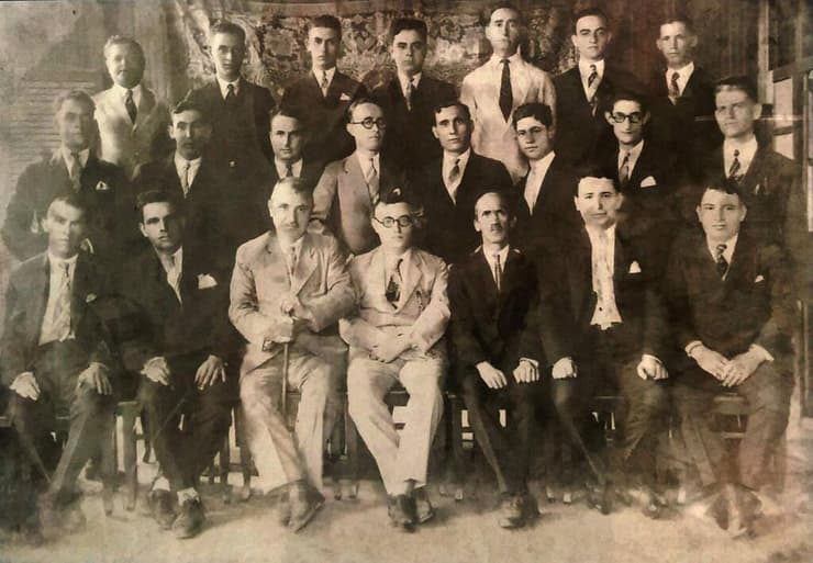 מייסדי הקהילה היהודית בסנטיאגו דה קובה, 1924