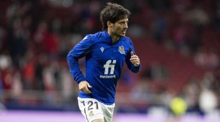 דויד סילבה בחימום (La Liga) דויד סילבה בחימום