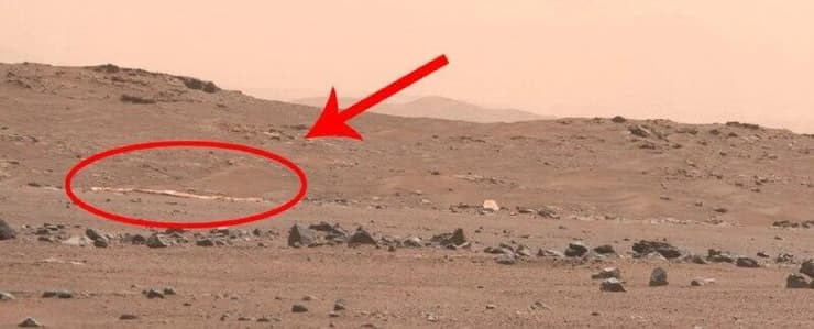 שרידי המצנח על מאדים
