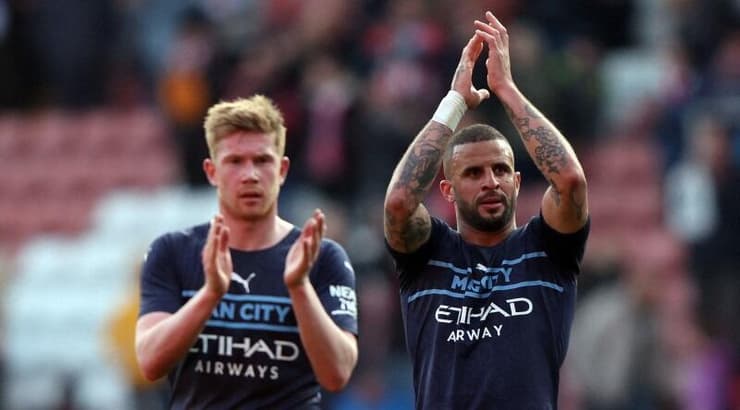 קייל ווקר וווין דה בראונה (רויטרס) קייל ווקר וווין דה בראונה