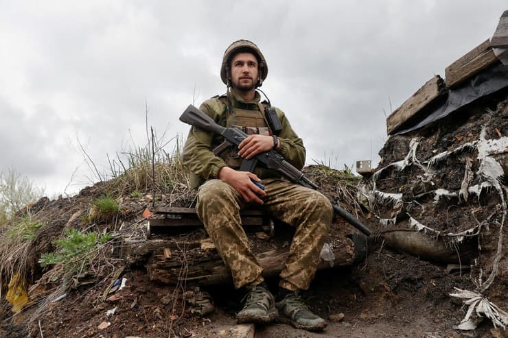 חיילים אוקראינים במחוז דונייצק