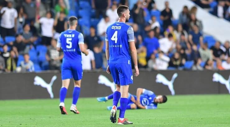 שחקני מכבי פתח תקווה מאוכזבים